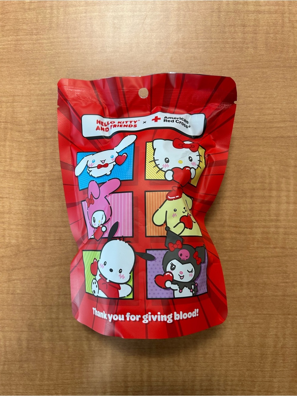 American Red Cross x Hello Kitty and Friends Plush Toy Clip (completely sealed)